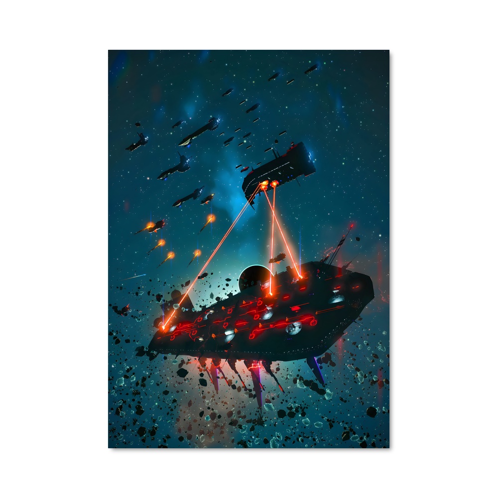 Poster Galaxies en Voyage